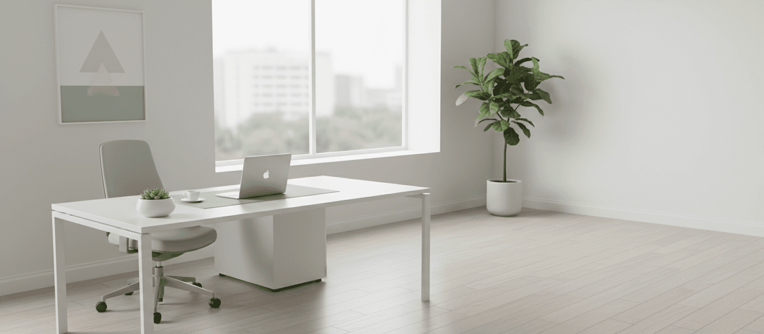 Modern office environment